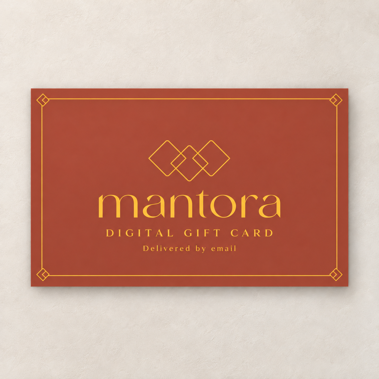 Mantora E-Gift Card