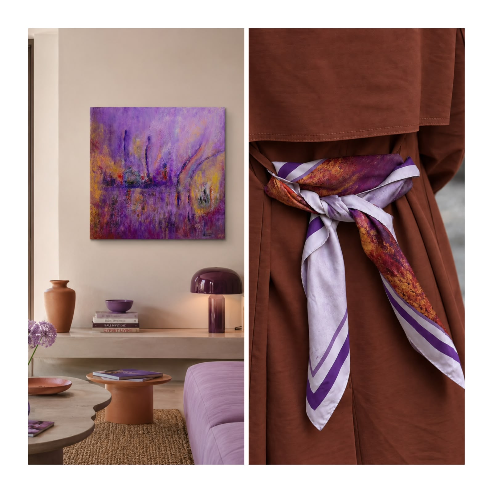 MAUVE Scarf